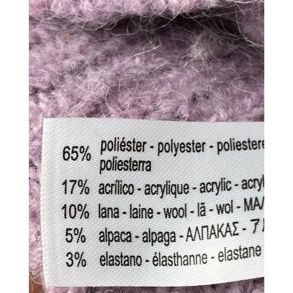 Easter Cottage Grandma ZARA  Patch Pockets Knit Cardigan Sweater, Women's Small - Picture 6 of 8